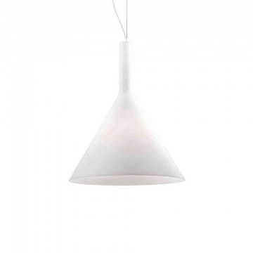Ceiling Lamp Cocktail 074313 35x54/263cm 1xE27 60W White Ideal Lux