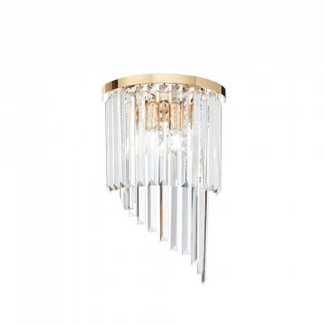 Wall Lamp Carlton 213491 30x45x15cm 3xE14 40W Gold Ideal Lux