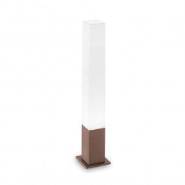 Floor Lamp Edo Square 213088 15x79x15cm 1xGX53 15W IP44 Coffee Ideal Lux COFFEE