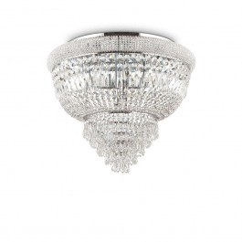 Φωτιστικό Οροφής-Πλαφονιέρα Dubai 207186 52X44cm 6xE14 40W Chrome Ideal Lux CHROME