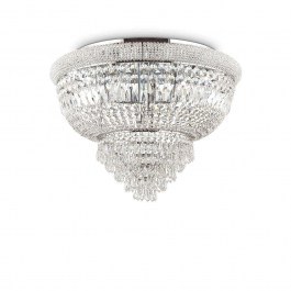 Ceiling Lamp Dubai 243566 78x52,5cm 24xE14 40W Chrome Ideal Lux CHROME