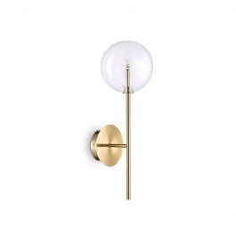 Wall Lamp Equinoxe 200149 13x30x18cm 1xG4 2W Gold Ideal Lux GOLD