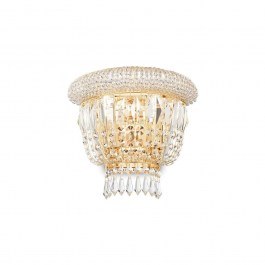 Wall Lamp Dubai 201023 25x23x15cm 2xE14 40W Gold Ideal Lux GOLD