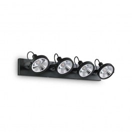 Ceiling Lamp Glim 200255 65,5x19x12cm 4xGU10 50W Black Ideal Lux BLACK