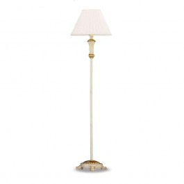 Floor Lamp Firenze 002880 42x165cm 1xE27 60W White-Gold Ideal Lux WHITE-GOLD