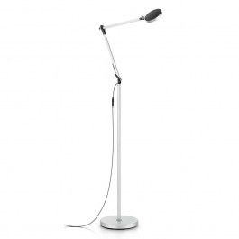 Floor Lamp Futura 204949 67x145x25cm LED 12,5W 4000K Silver Ideal Lux SILVER