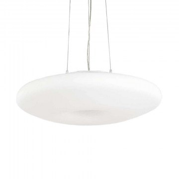 Ceiling Lamp Glory 019741 60x26/235cm 5xE27 60W White Ideal Lux