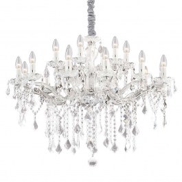 Ceiling Lamp-Chandelier Florian 075150 86x95/123cm 18xE14 40W Chrome Ideal Lux CHROME