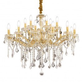 Ceiling Lamp-Chandelier Florian 075181 86x95/123cm 18xE14 40W Gold Ideal Lux GOLD