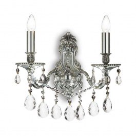 Wall Lamp Gioconda 044910 31x42,5x21,5cm 2xE14 40W Silver Ideal Lux SILVER