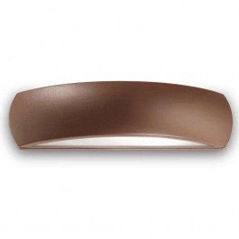 Φωτιστικό Τοίχου - Απλίκα Giove 163598 33x10x8cm 1xE27 60W Coffee Ideal Lux COFFEE