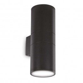 Wall Lamp Gun 092317 11x31x15cm 2xE27 60W IP54 Black Ideal Lux BLACK