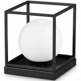 Table Lamp Lingotto 327877 18,5x18,5x22cm 1xE14 28W Black Ideal Lux BLACK