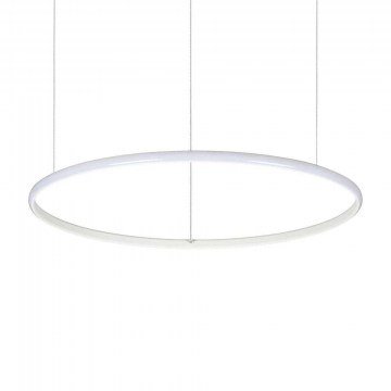 Φωτιστικό Οροφής Hulahoop 258775 61x17/212cm LED 31W White Ideal Lux