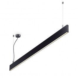 Ceiling Lamp-Rail Linus 268217 120x13/159,5x2cm LED 34W 4000K Black Ideal Lux BLACK