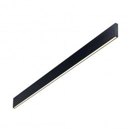 Wall Lamp Linus 268071 120x9,5x2cm LED 32W 4000K Black Ideal Lux BLACK