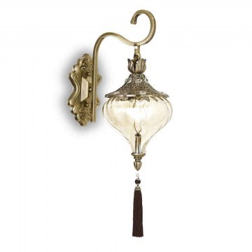 Wall Lamp Harem 115962 16,5x53x26cm 1xE27 60W Gold Ideal Lux