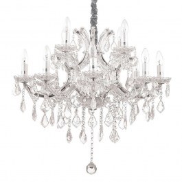 Ceiling Lamp-Chandelier Napoleon 167251 74x83/170cm 12xE14 40W Chrome Ideal Lux CHROME