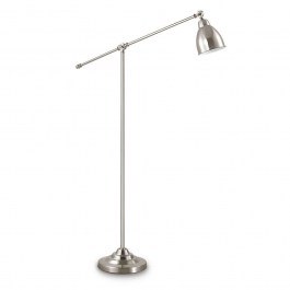 Floor Lamp Newton 015286 90x150cm 1xE27 60W Nickel Ideal Lux NICKEL