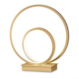 Table Lamp Oz 269498 28x31x8cm LED 23W 3000K Gold Ideal Lux SILVER