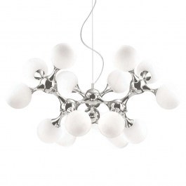 Ceiling Lamp Nodi 082073 105x68/277cm 15xE14 40W White Ideal Lux WHITE