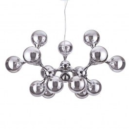Ceiling Lamp Nodi 200491 105x68/277cm 15xE14 40W Chrome Ideal Lux CHROME