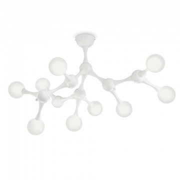 Ceiling Lamp Nodino 149622 83x47,5cm 9xG9 15W White Ideal Lux