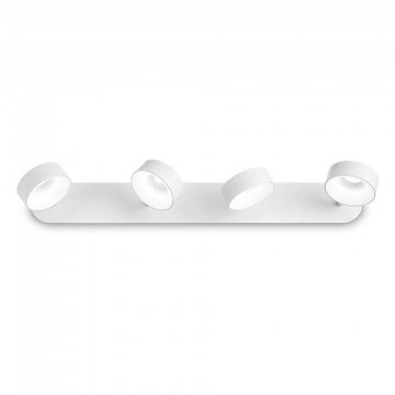 Ceiling Lamp Oby 196718 55x13,5x8cm LED 24W 3000K White Ideal Lux