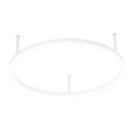 Φωτιστικό Οροφής-Πλαφονιέρα Oracle Round 266015 90x7cm LED 55W 3000K White Ideal Lux WHITE