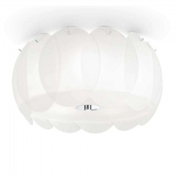 Φωτιστικό Οροφής-Πλαφονιέρα Ovalino 093963 40x19cm 5xE27 60W White Ideal Lux