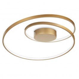 Φωτιστικό Οροφής-Πλαφονιέρα Oz 269429 60x18cm LED 49W 3000K Gold Ideal Lux GOLD