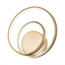 Wall Lamp Oz 269405 29x30x8cm LED 30W 3000K Gold Ideal Lux GOLD