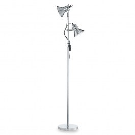 Φωτιστικό Δαπέδου Polly 061122 22x154cm 2xE27 60W Chrome Ideal Lux CHROME