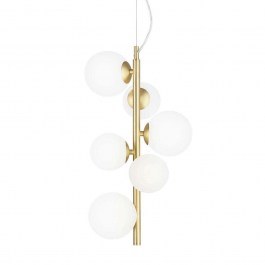 Ceiling Lamp Perlage 283821 26x252cm 6xG9 15W  Gold Ideal Lux GOLD