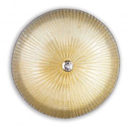 Ceiling Lamp Shell 140193 60x20cm 6xE27 60W Amber Ideal Lux AMBER