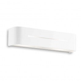 Φωτιστικό Τοίχου-Απλίκα Posta 051963 36x8x8cm 2xE14 40W White Ideal Lux WHITE