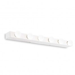 Wall Lamp Prive' 159423 60,5x4x8cm 6xE14 40W White Ideal Lux WHITE