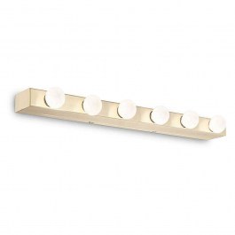 Wall Lamp Prive' 179681 60,5x4x8cm 6xE14 40W Gold Ideal Lux GOLD
