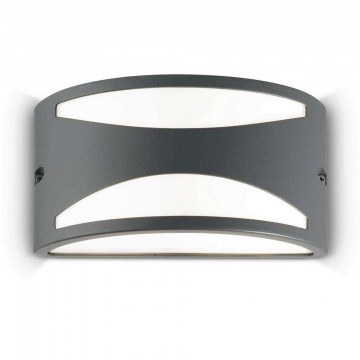 Wall Lamp Rex-3 092447 25x12x13cm 1xE27 60W IP44 Anthracite Ideal Lux