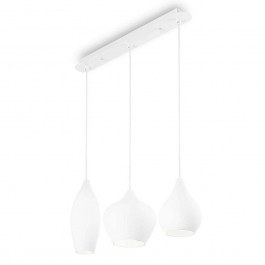 Ceiling Lamp-Rail Soft 111858 60x40/113x20cm 3xE14 40W White Ideal Lux WHITE