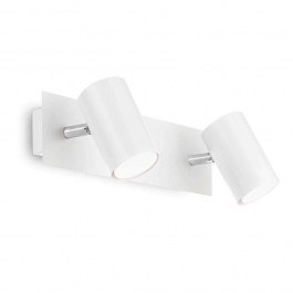 Wall Lamp Spot 156736 36,5x11,5x13cm 2xGU10 50W White Ideal Lux WHITE