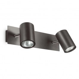 Wall Lamp Spot 156743 36,5x11,5x13cm 2xGU10 50W Black Ideal Lux BLACK
