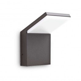 Wall Lamp - Sconce Style 209845 10x10,4x16,4cm Led 1100lm 9W 4000K Anthracite Ideal Lux ANTHRACITE