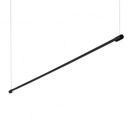 Ceiling Lamp-Rail Yoko 258928 146x17/212x2cm LED 17W 3000K Black Ideal Lux BLACK