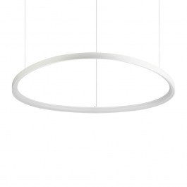 Φωτιστικό Οροφής Κρεμαστό Gemini 303895 105x205cm LED 80W 3000K 1000Lm White Ideal Lux WHITE