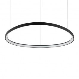 Φωτιστικό Οροφής Κρεμαστό Gemini 307695 105x205cm LED 80W 3000K 1000Lm Black Ideal Lux BLACK