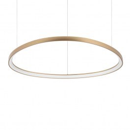 Φωτιστικό Οροφής Κρεμαστό Gemini 307701 105x205cm LED 80W 3000K 1000Lm Brass Ideal Lux BRASS