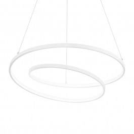 Hanging Ceiling Lamp Oz Dali 304540 60x215cm LED 48W 3000K 5300Lm White Ideal Lux WHITE