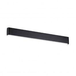 Φωτιστικό Τοίχου - Απλίκα Delta AP 287591 110x9cm LED 37W 3000K 4550Lm Black Ideal Lux BLACK