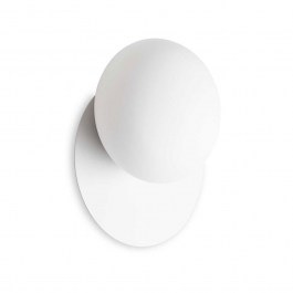 Wall Lamp Nimfea 306940 20x12cm GX53 max 15W White Ideal Lux WHITE